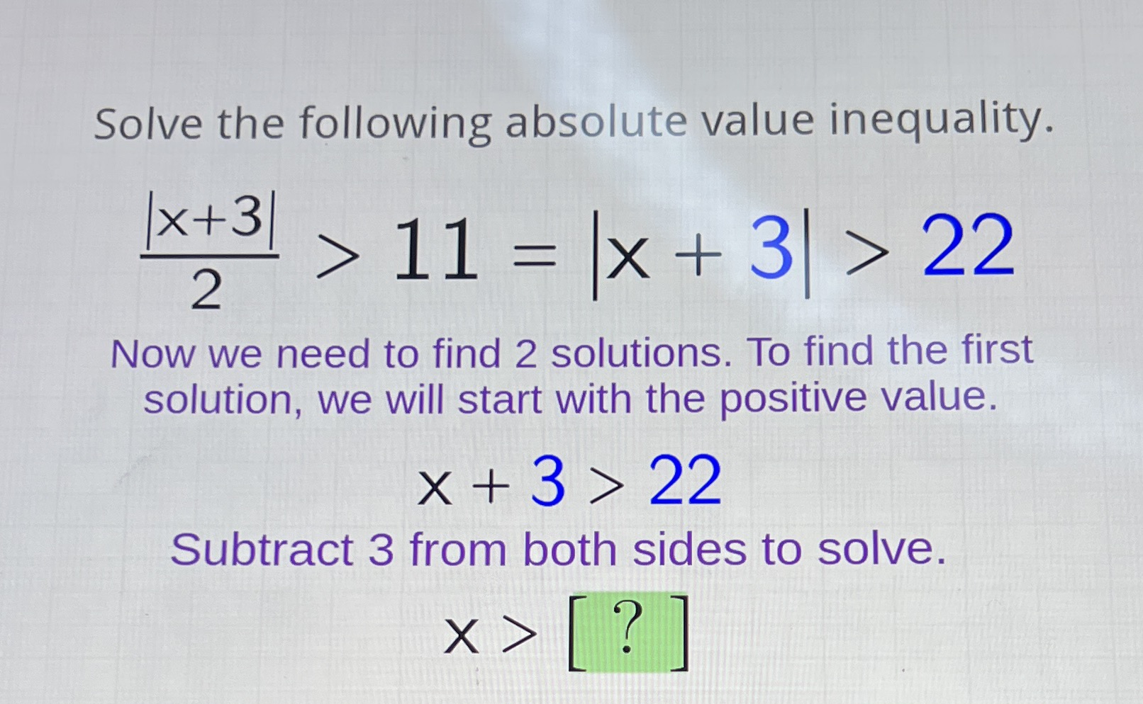 See picture below I don't understand what to do