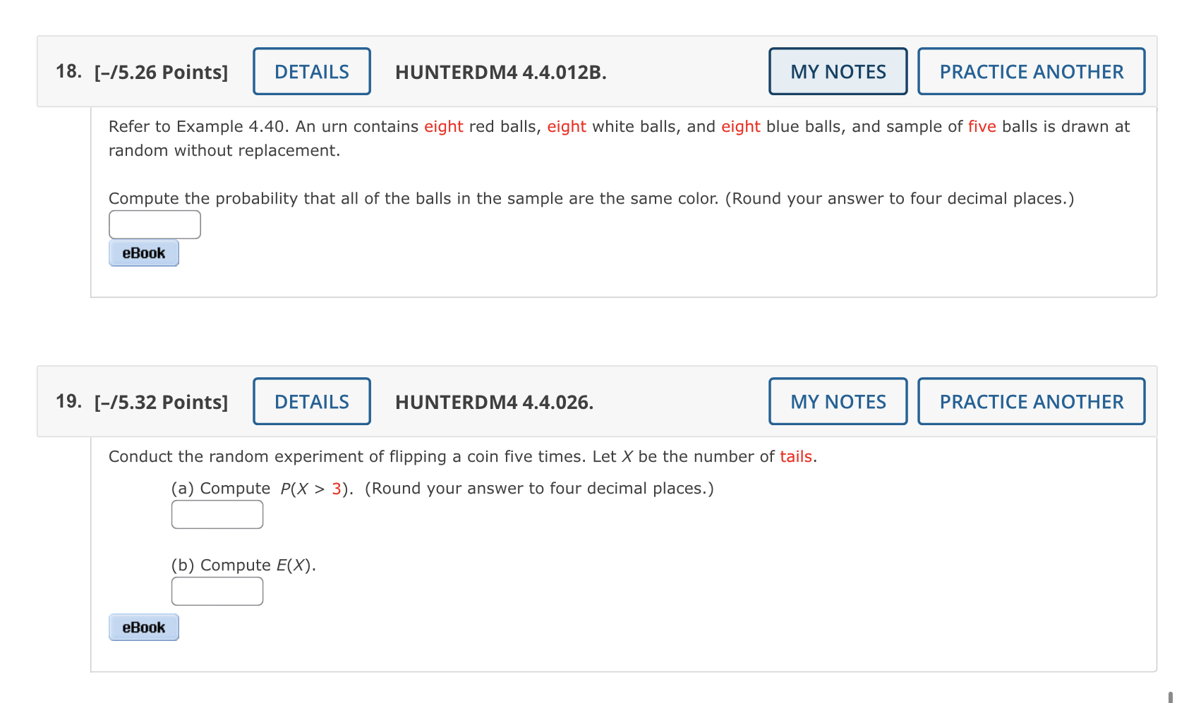 18. [-/5.26 Points] DETAILS HUNTERDM4 4.4.012B.