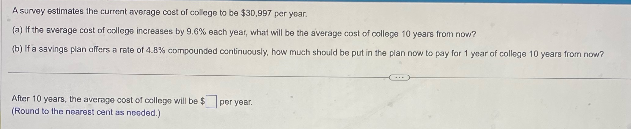 answer all parts. #14 A survey estimates the