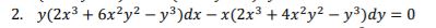 Topic: Differential equations Task: Find the