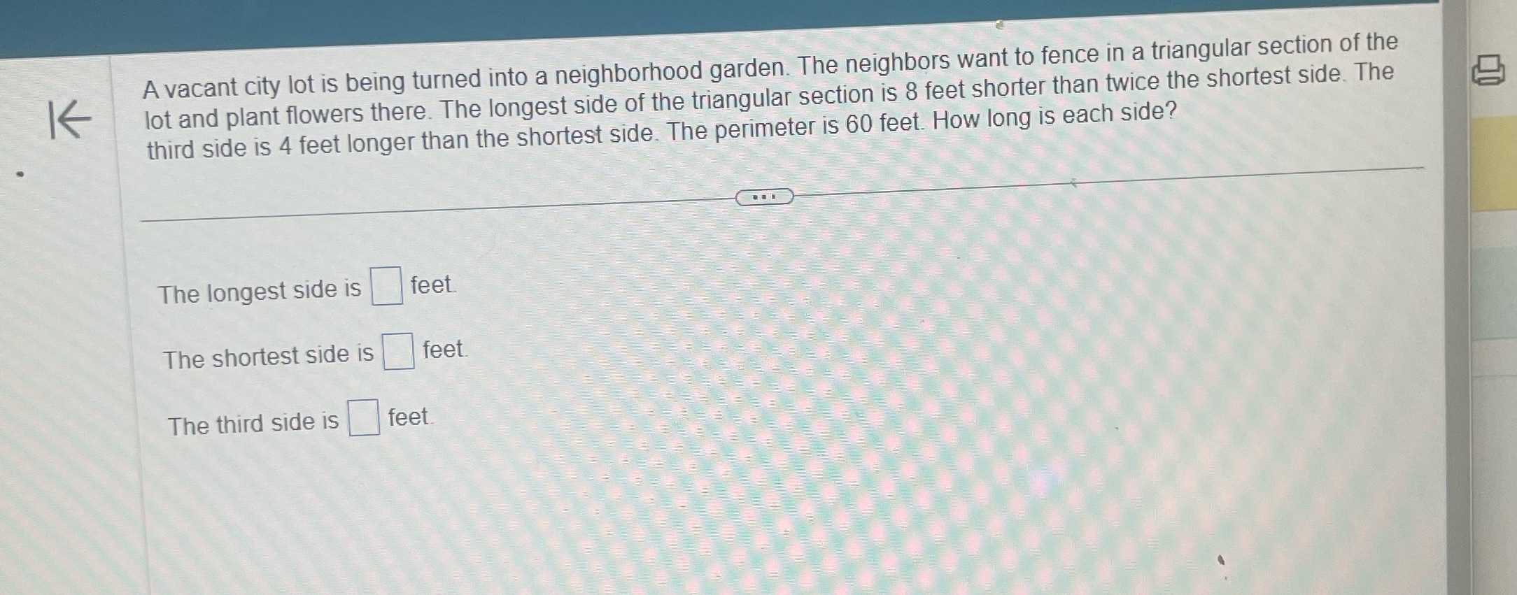 A vacant city lot is being turned into a