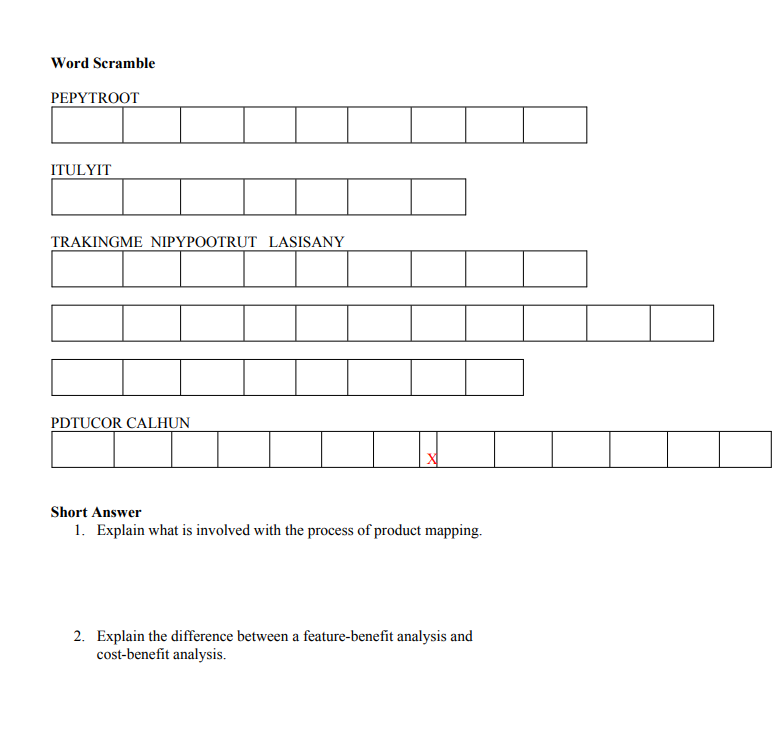 Use the internet to help you complete this