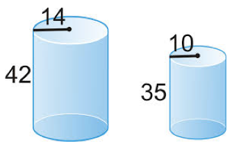 Are the two figures similar? If so, give the