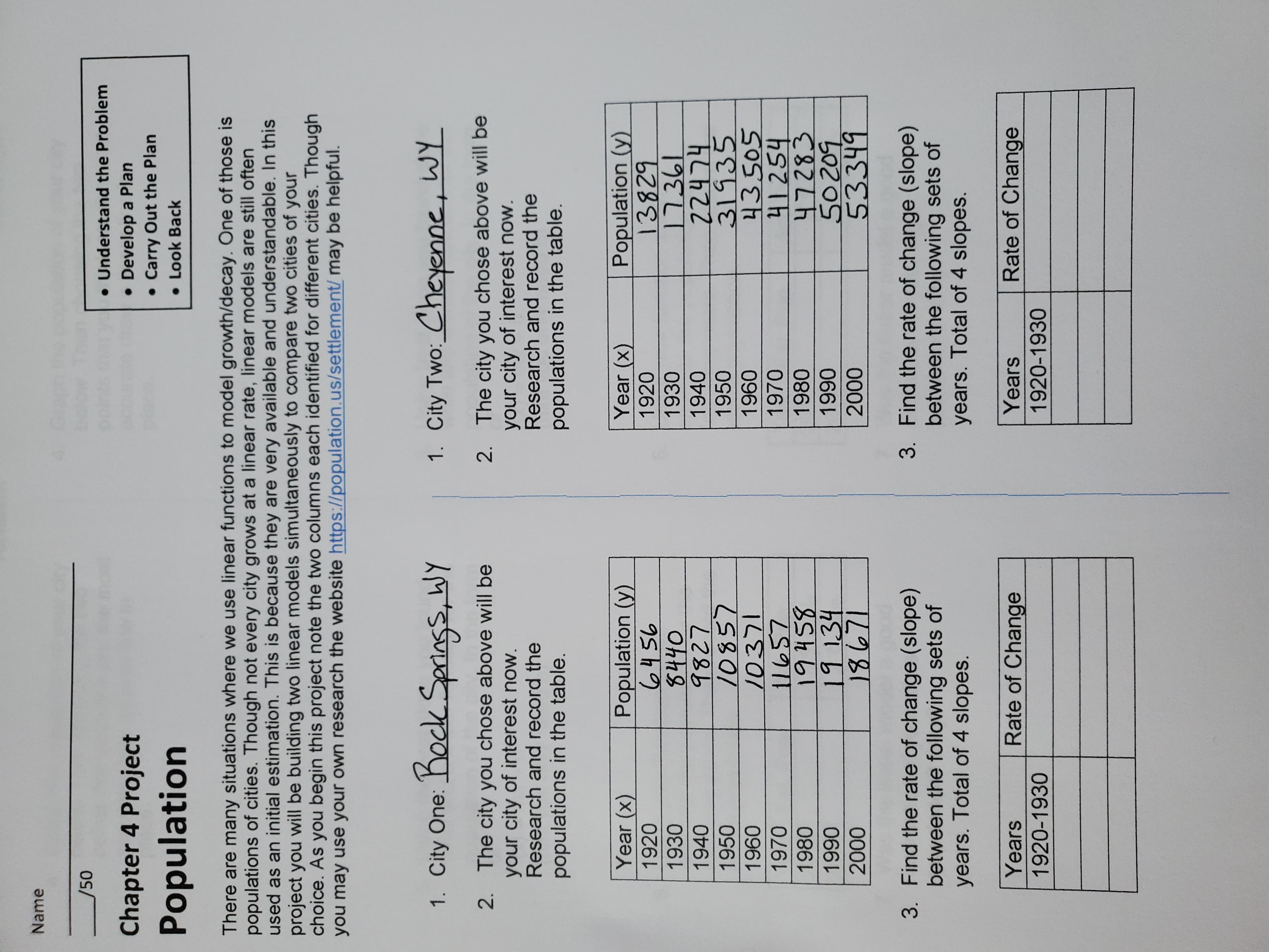 Need help with questions 3 Name /50 . Understand