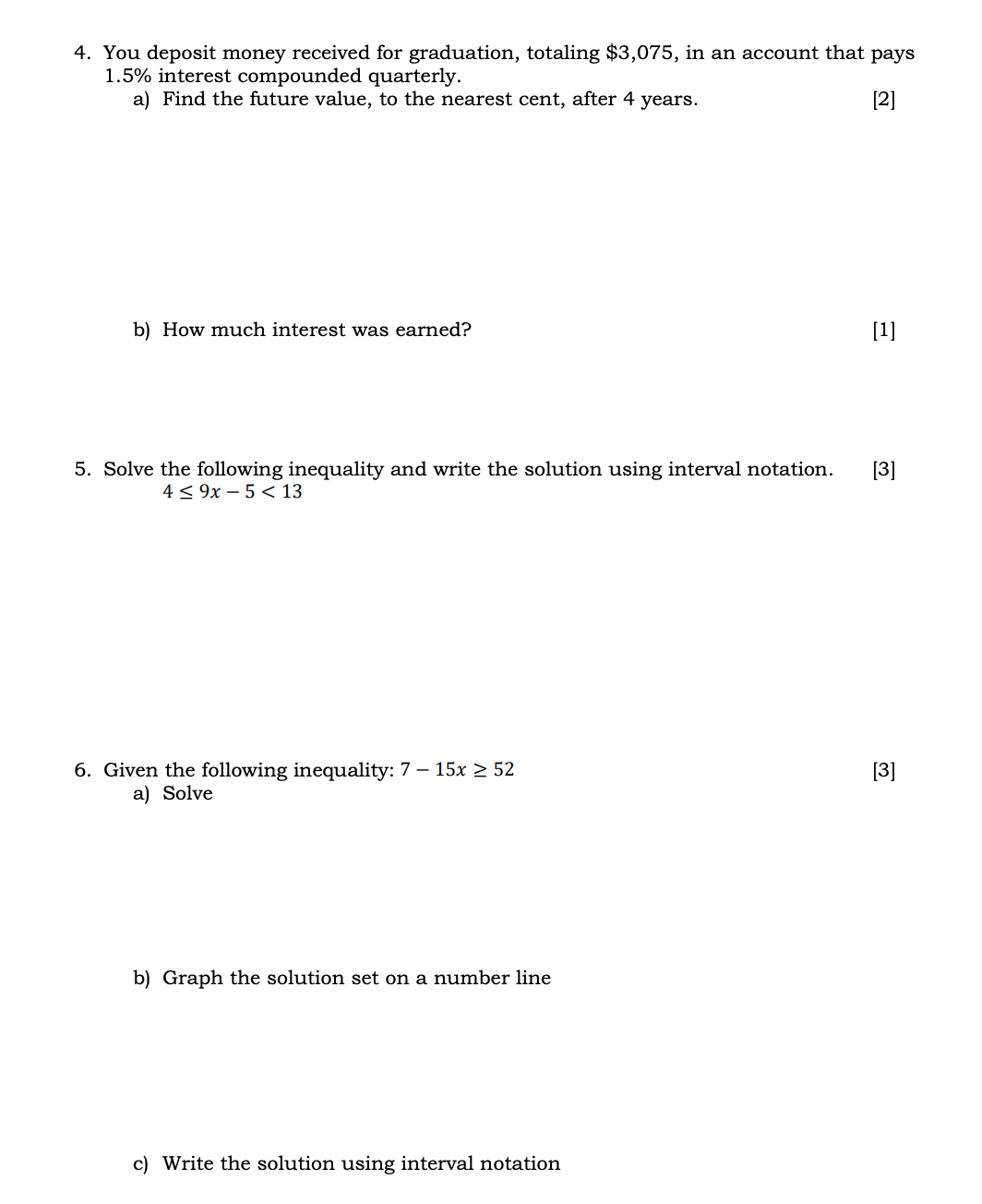 NAME Date 9Z102022 MAT 110- Quiz #2 (2.1-2.3,