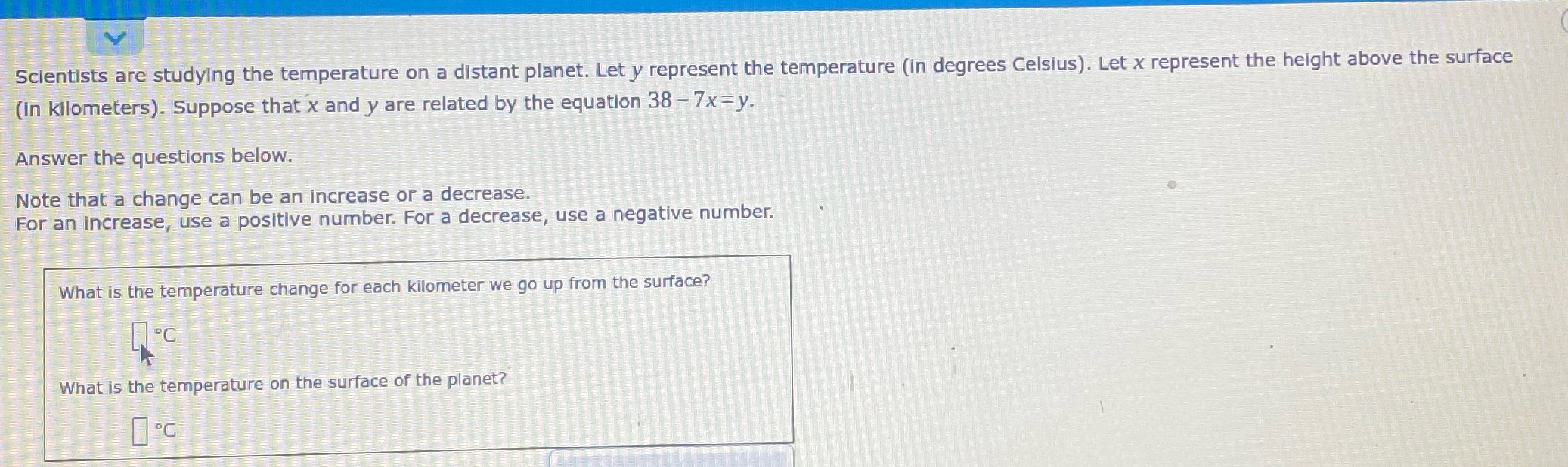 what is the temperature change for each kilometer