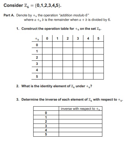 This is on equations and algebra on a finite