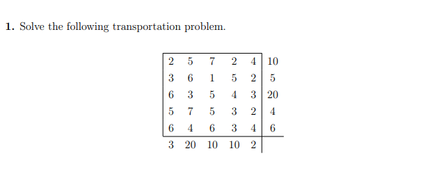 can you solve the question in a way in which I