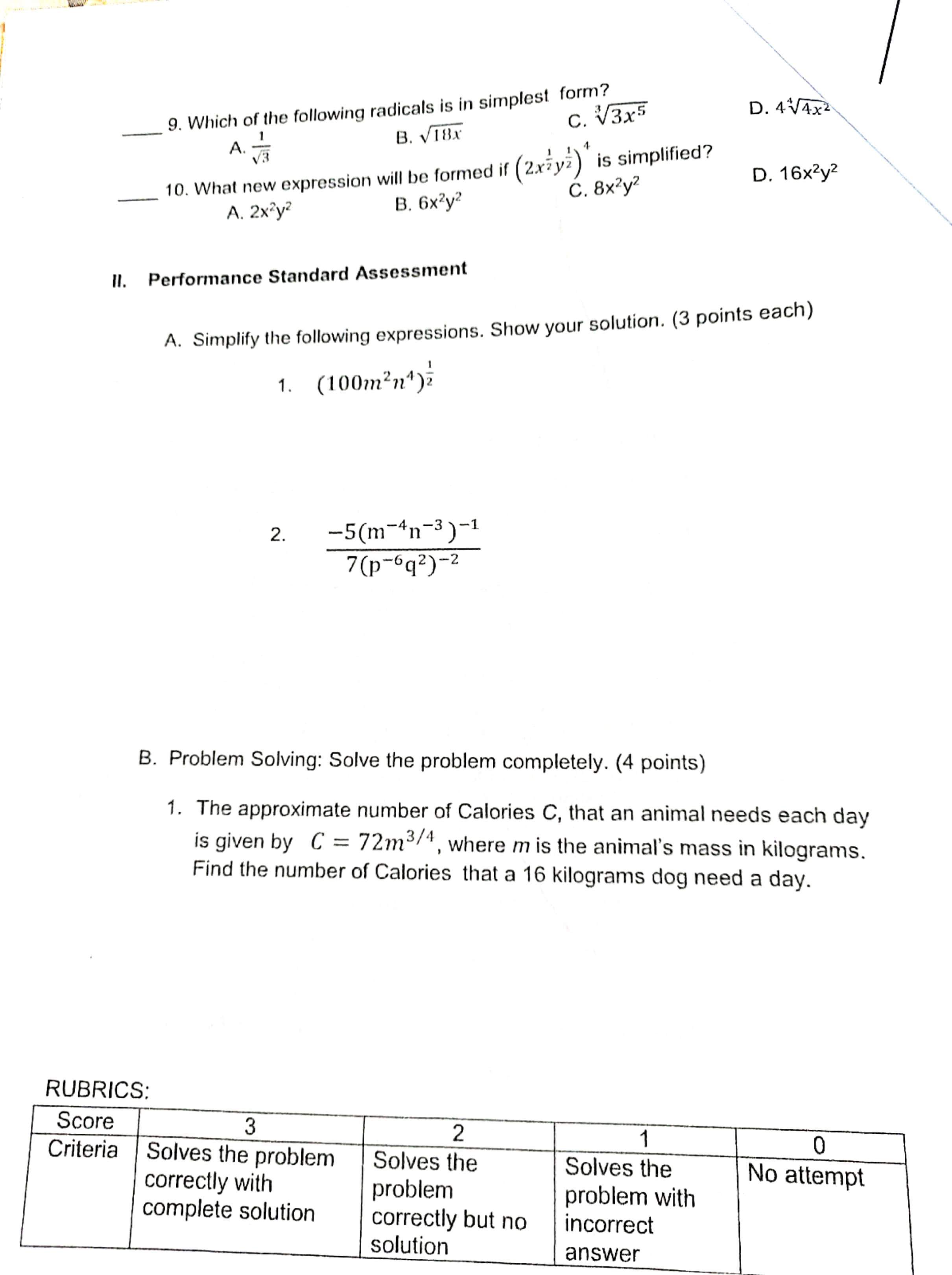Help me please with complete solution and clear
