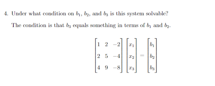 3. Find the complete solution to the following