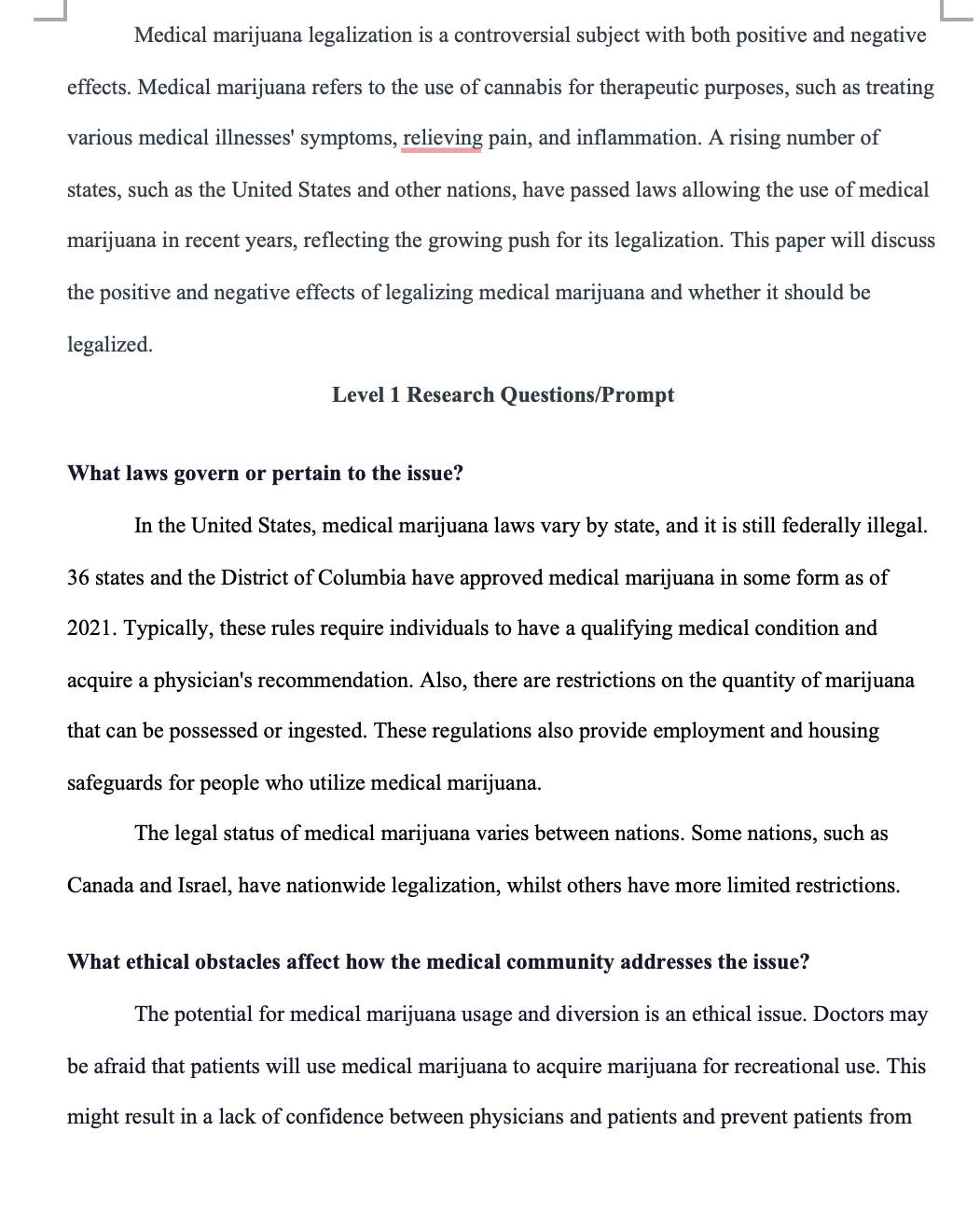 **Need detailed and long explanations** Building