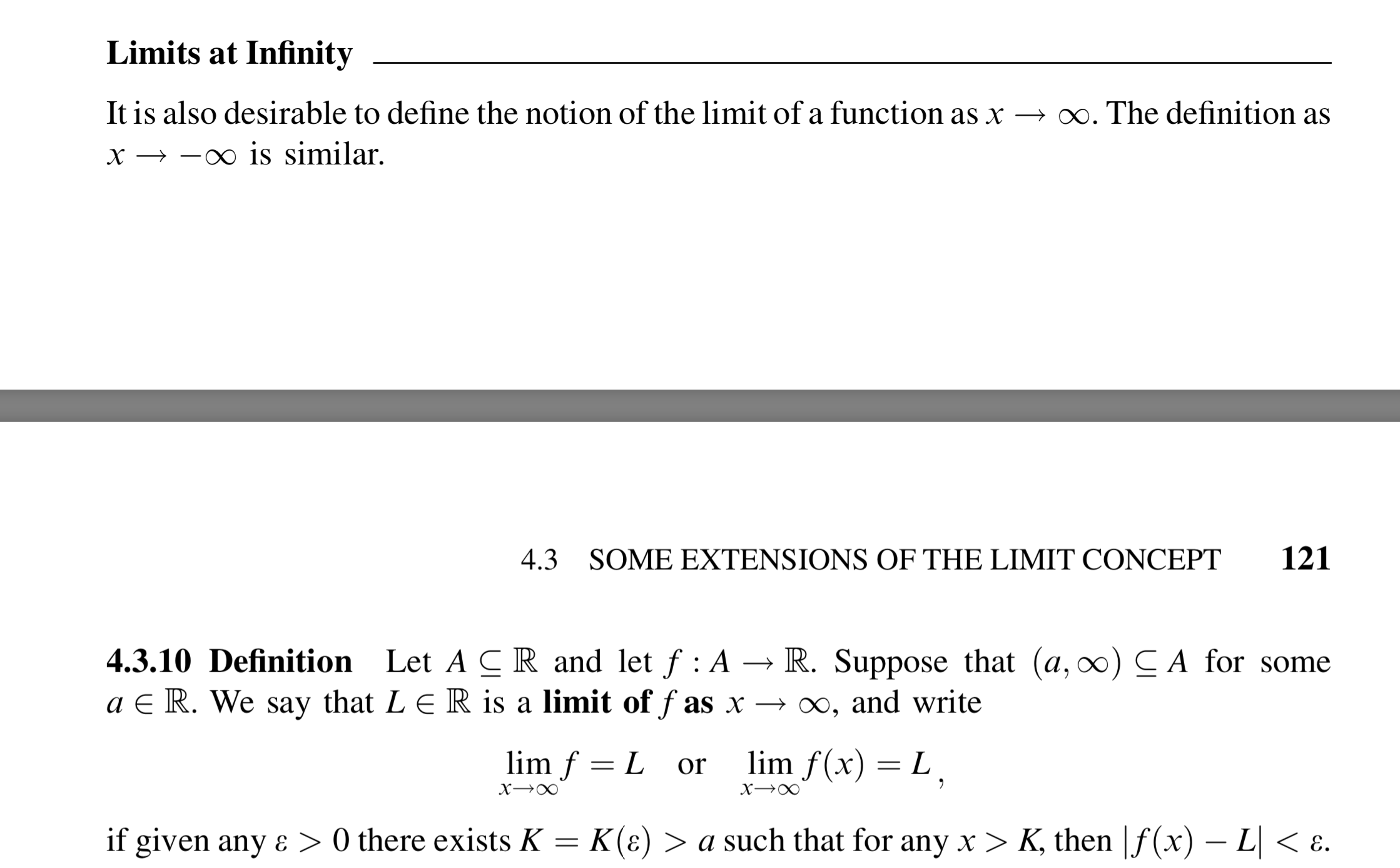 Apply the Limit Theorems in "Intro to Real