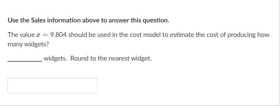 Widget Sales Jesaki Inc. is trying to enter the