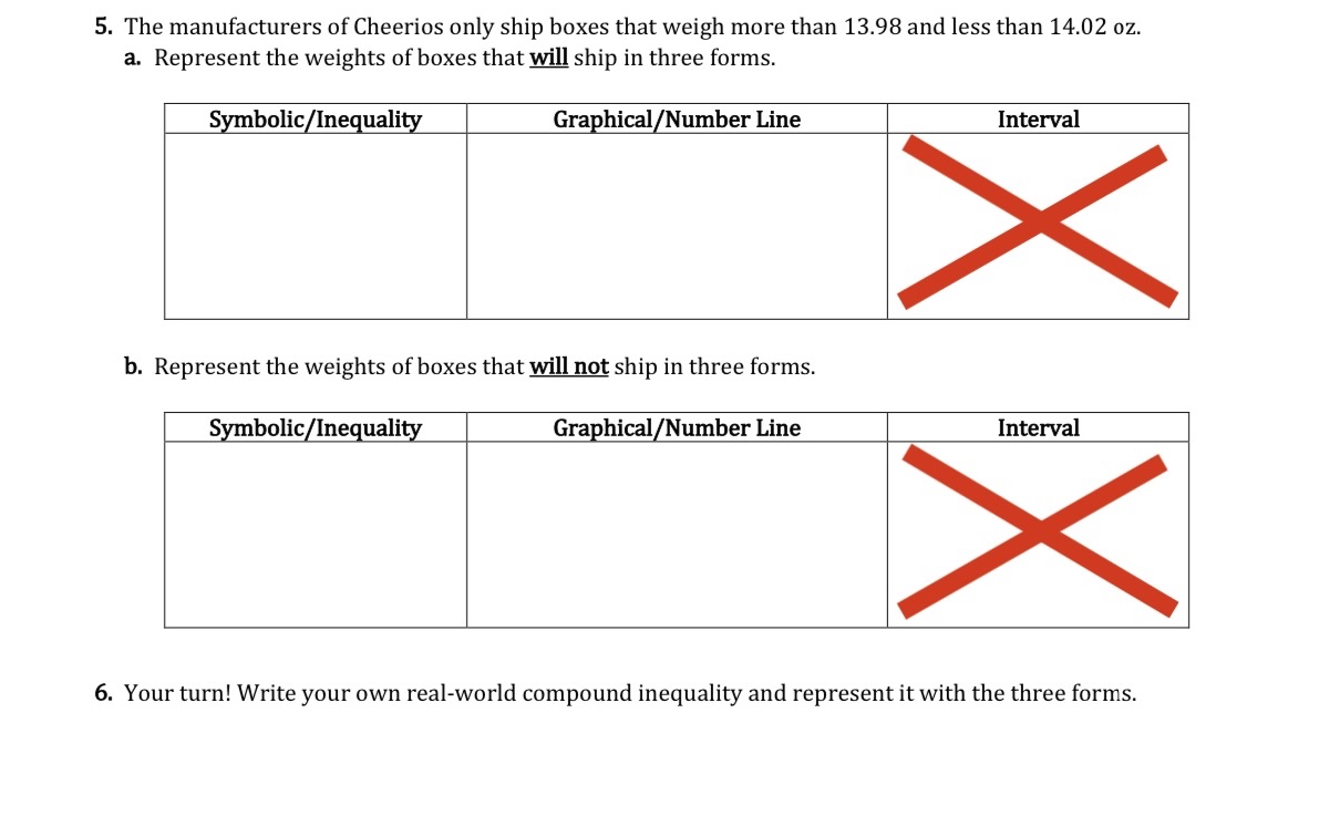 5. The manufacturers of Cheerios only ship boxes