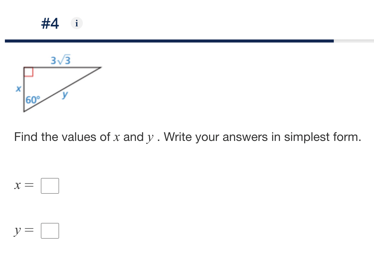 I just need answer not show work #3i Find the