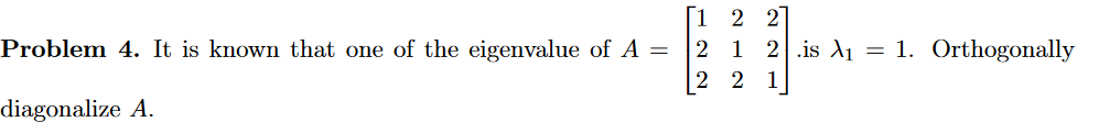 2 2 Problem 4. It is known that one of the