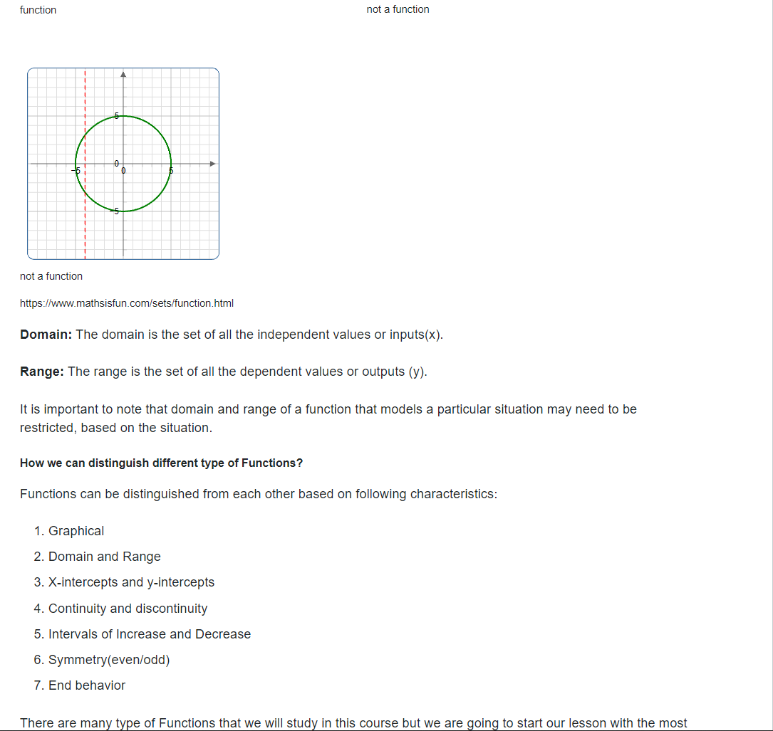 Now let's learn about the graphs and tables of