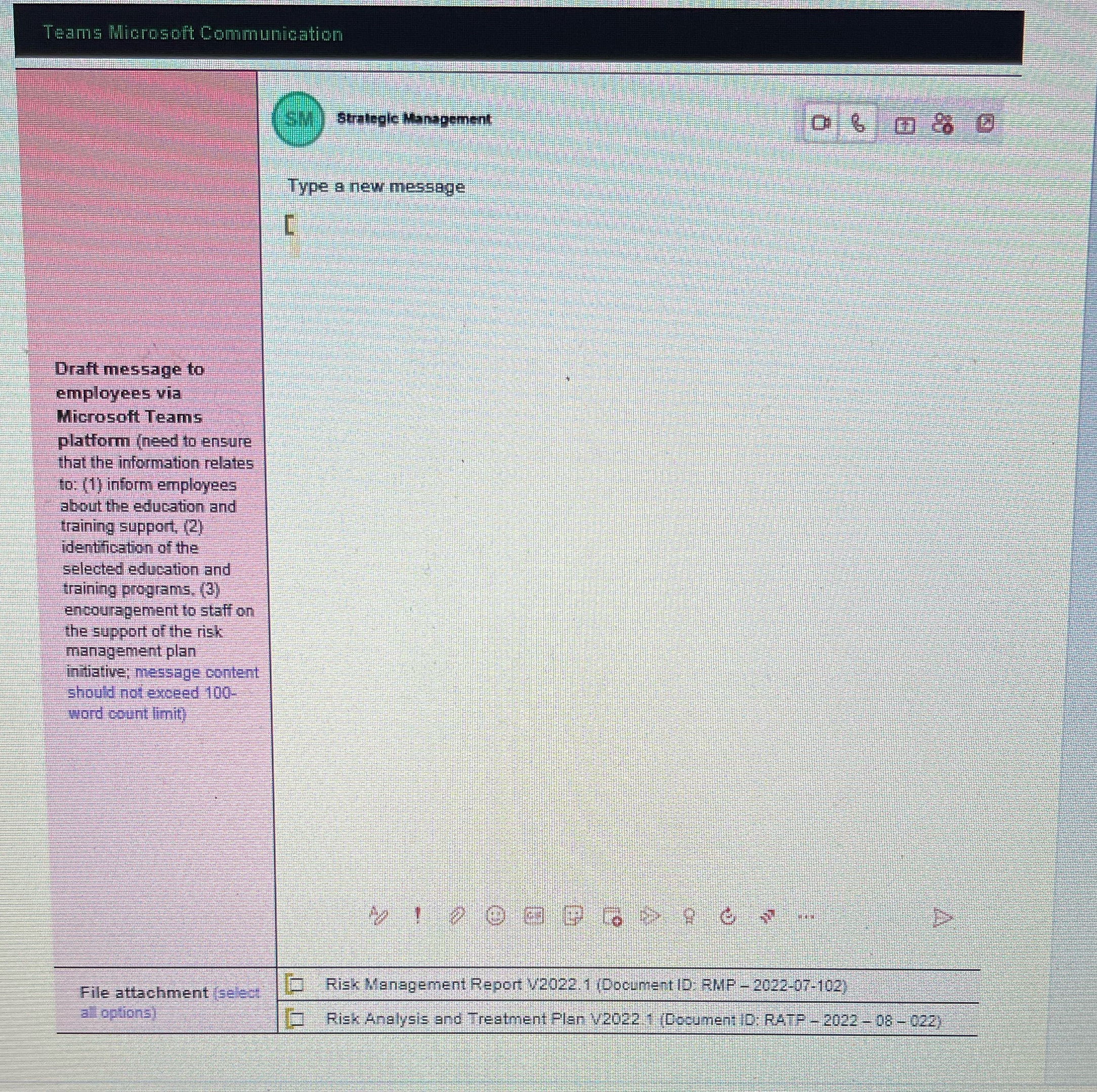 Teams Microsoft Communication Strategic