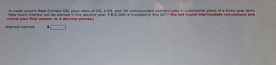 mathematics question A credit union's