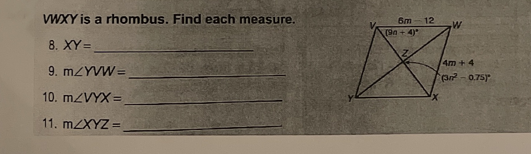help i do not understand at all VWXY is a