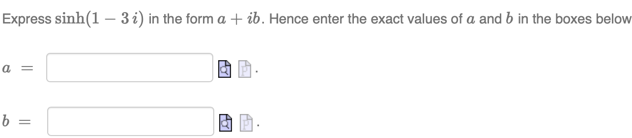 I am having trouble with these two complex