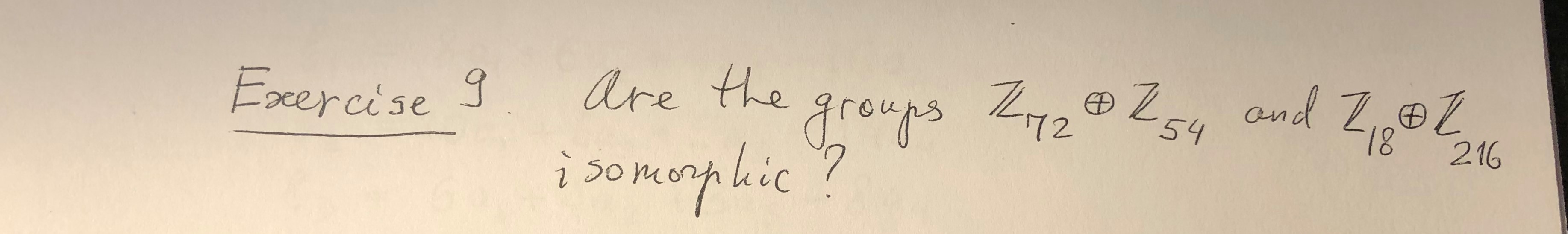 Modern Algebra: Finitely generated abelian groups