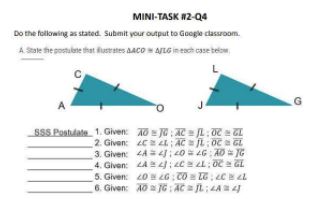 MINI-TASK #2-04 Do the following an stated.