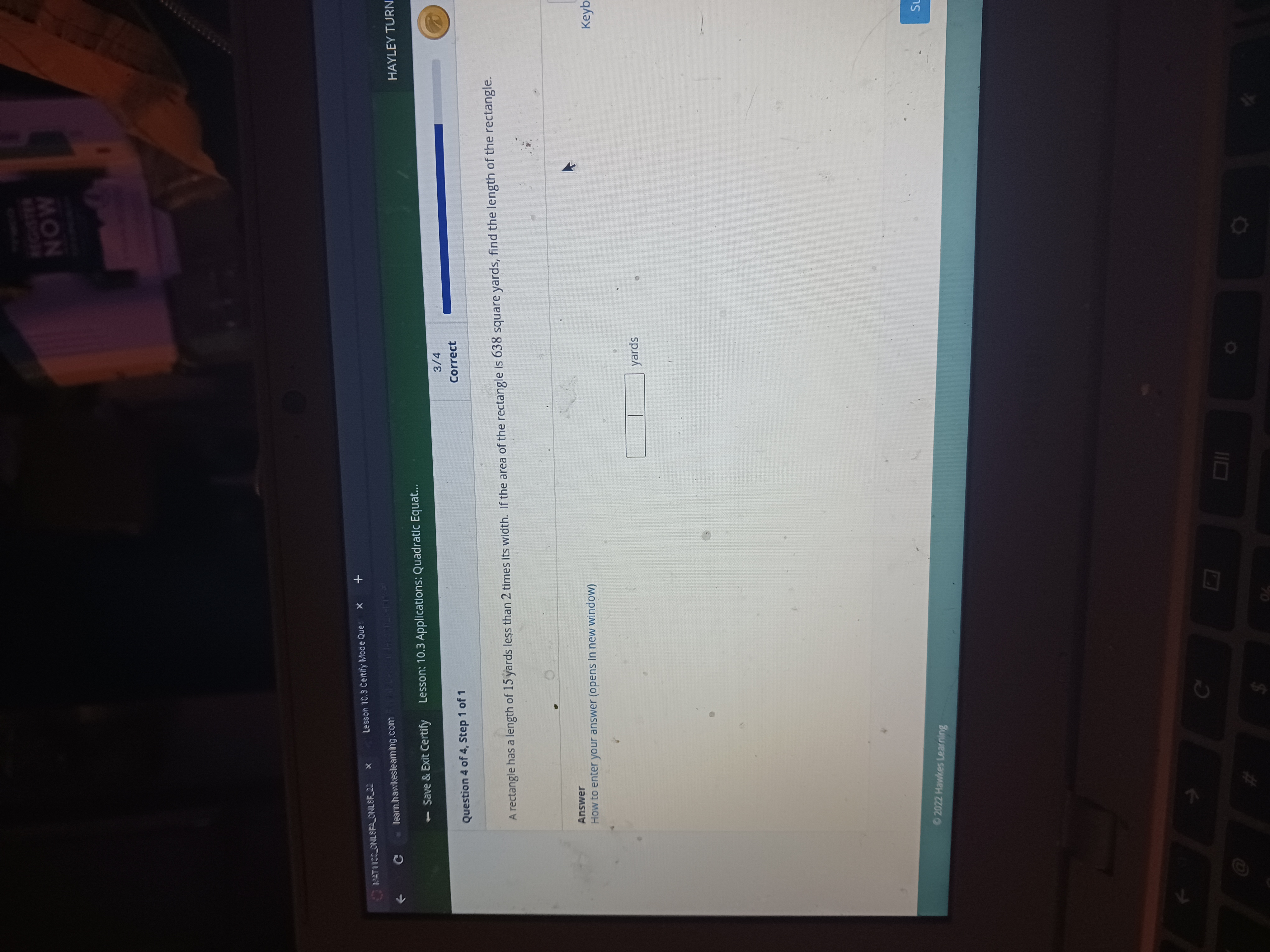 NOW BATHCC ONLSFA ONLEF.22 X Lesson 10.9 Certify