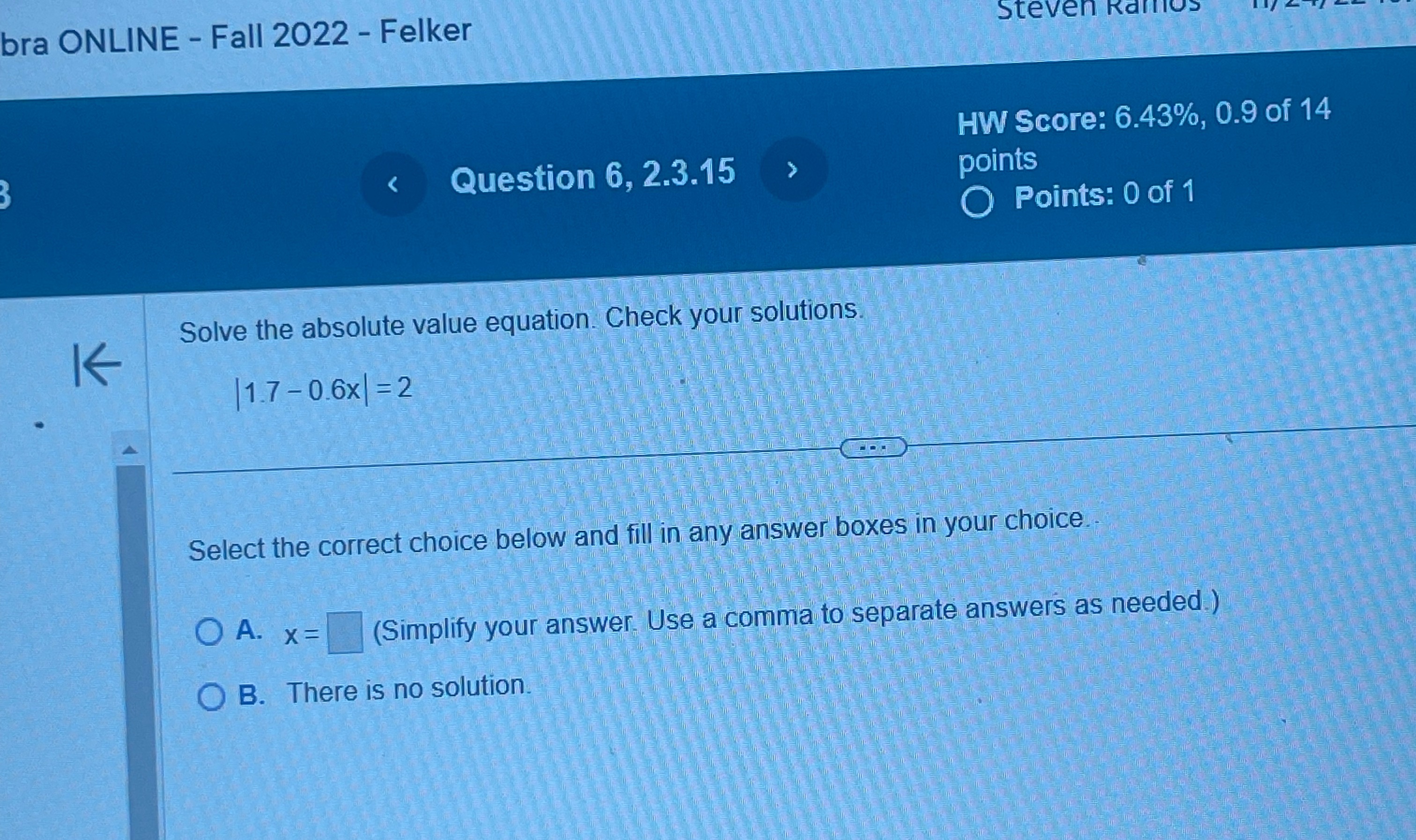 bra ONLINE - Fall 2022 - Felker Steven Rallies HW