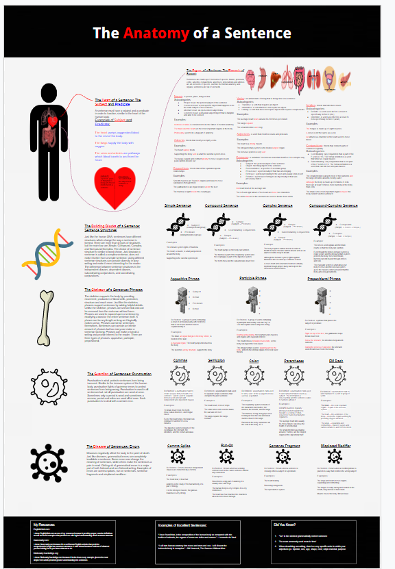 Design an Infographic Explaining the Anatomy of a