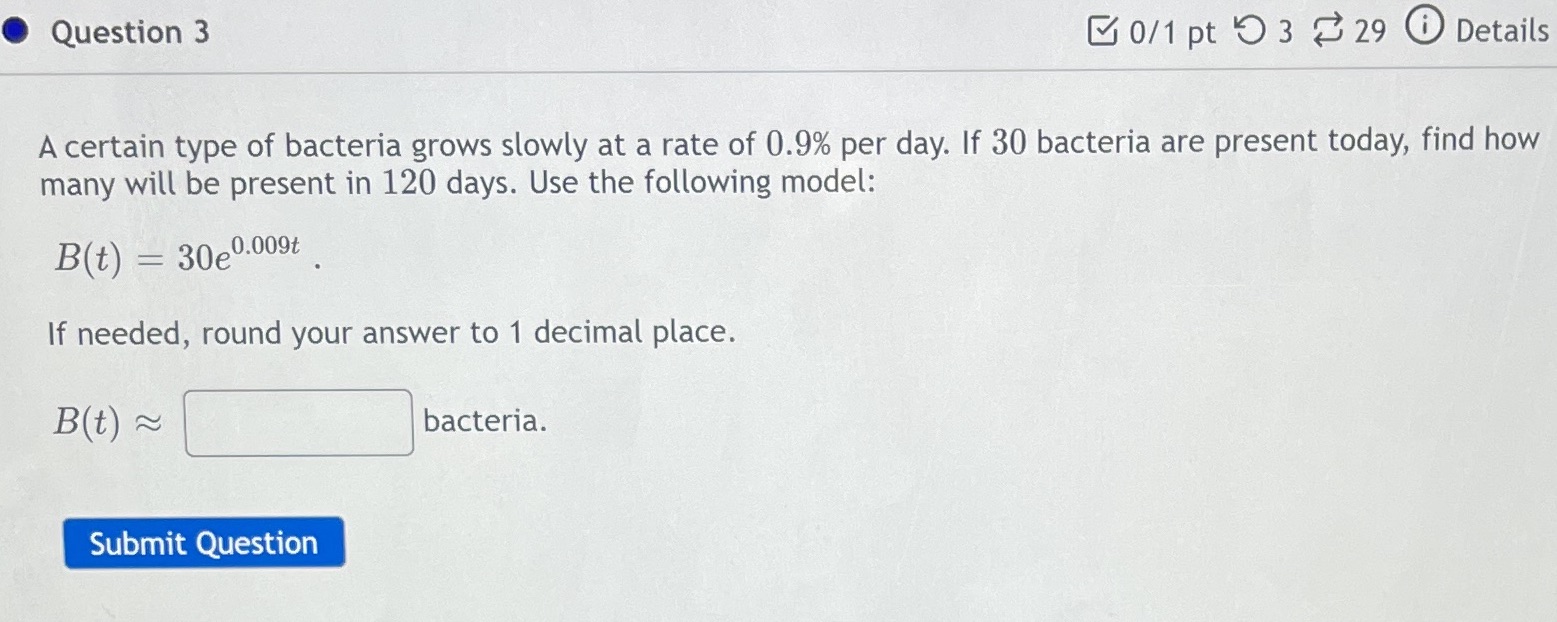 Question 3 0/1 pt 9 3 29 0 Details A certain type
