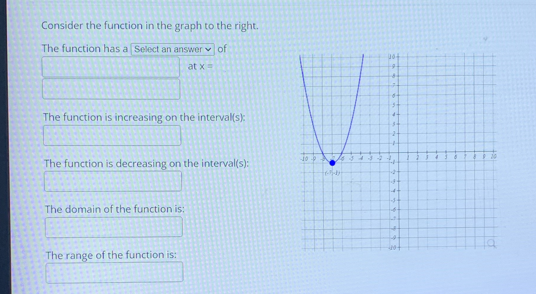 7. Dropbox choices - minimum or maximum Consider