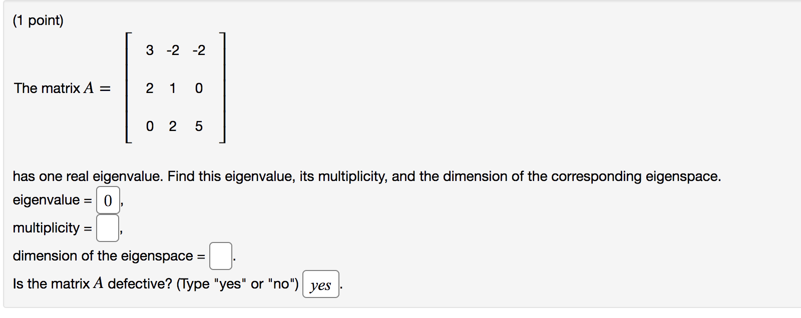 PLEplesaplease answer these (1 point) Suppose