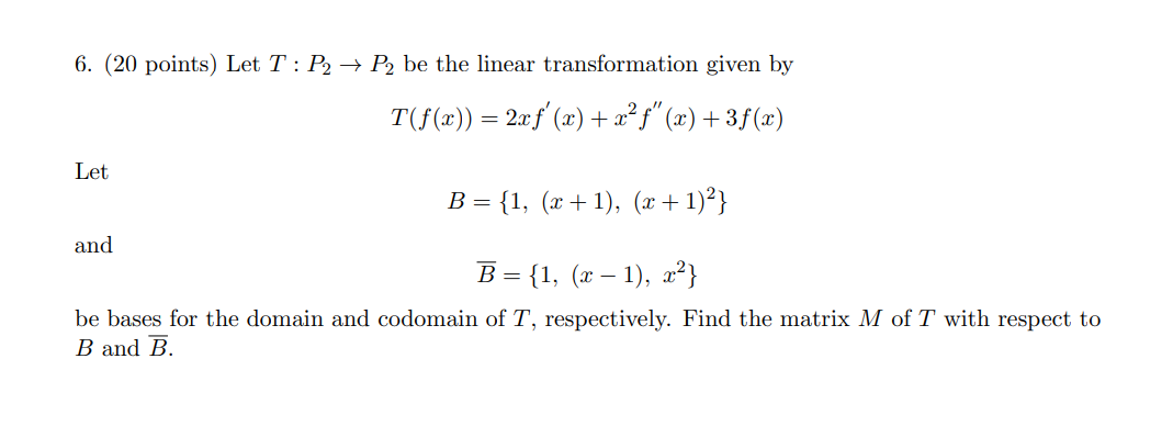Please help me solve this kind of linear algebra