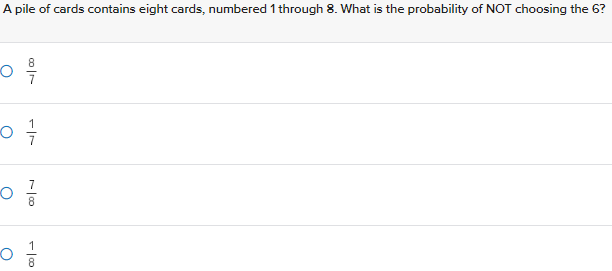 Question 15 Carl throws a single die twice in a