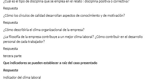 {Qual es el tipo de disciplina que se emplea en