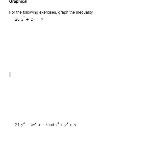 For the following exercises, solye each system by