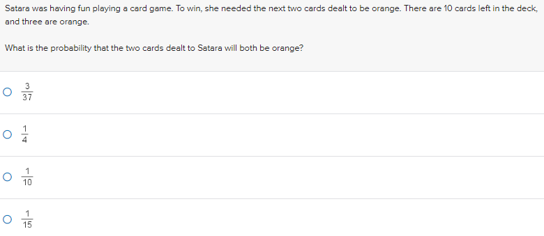 Mark this que Question 1 A standard deck of