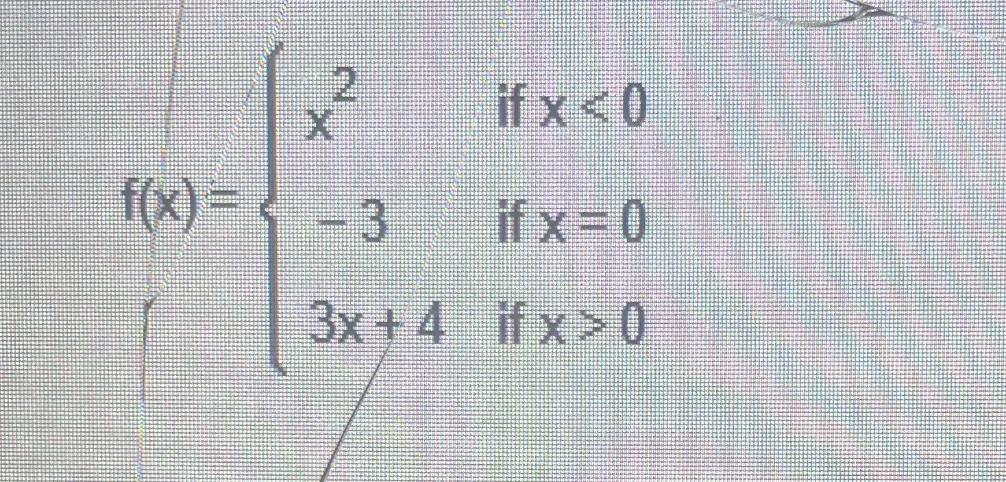 (A) f(-3)(B)f(0)(C)f(4) \f