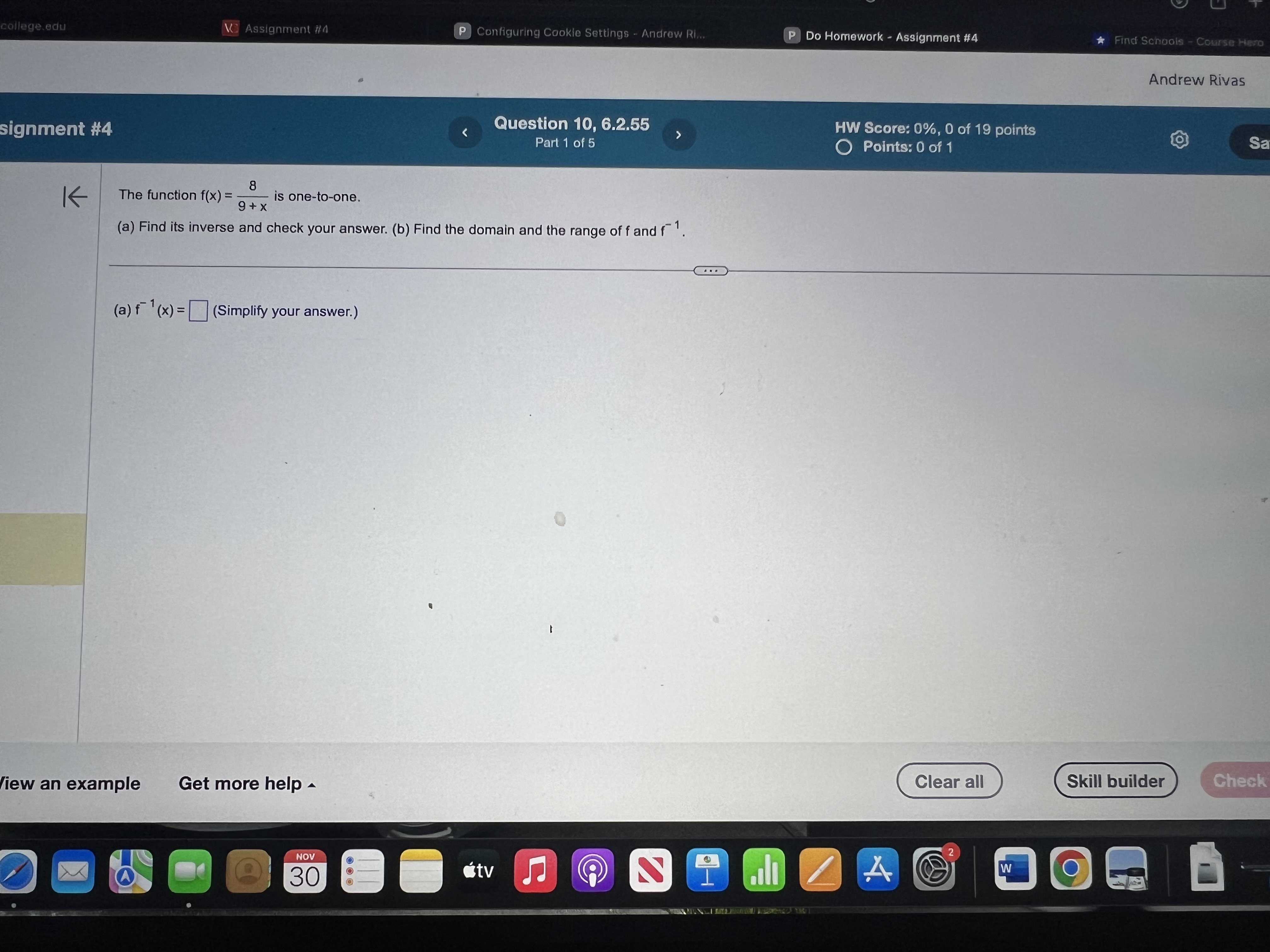 ege.edu V Assignment #4 P Configuring Cookie