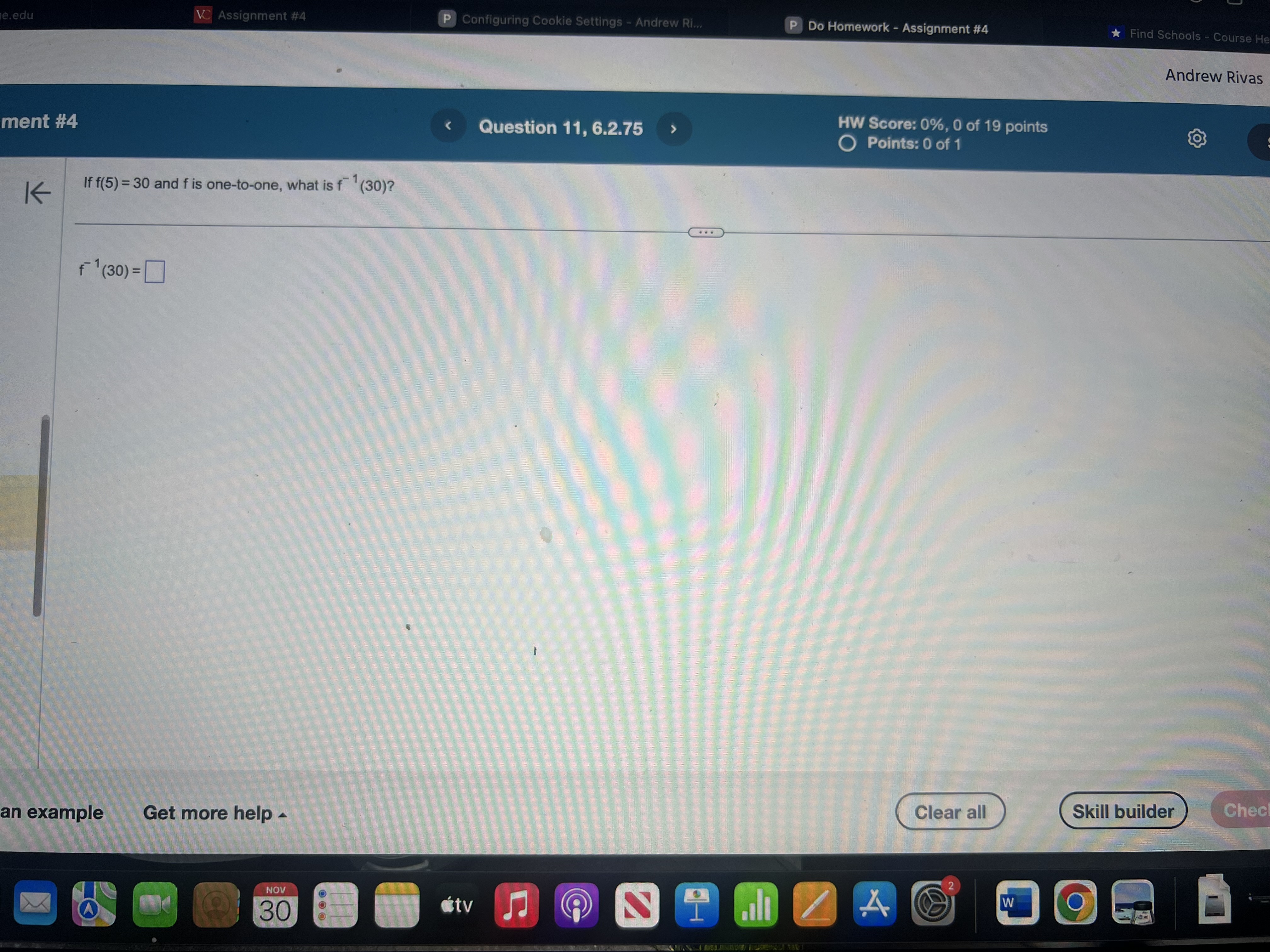ege.edu V Assignment #4 P Configuring Cookie