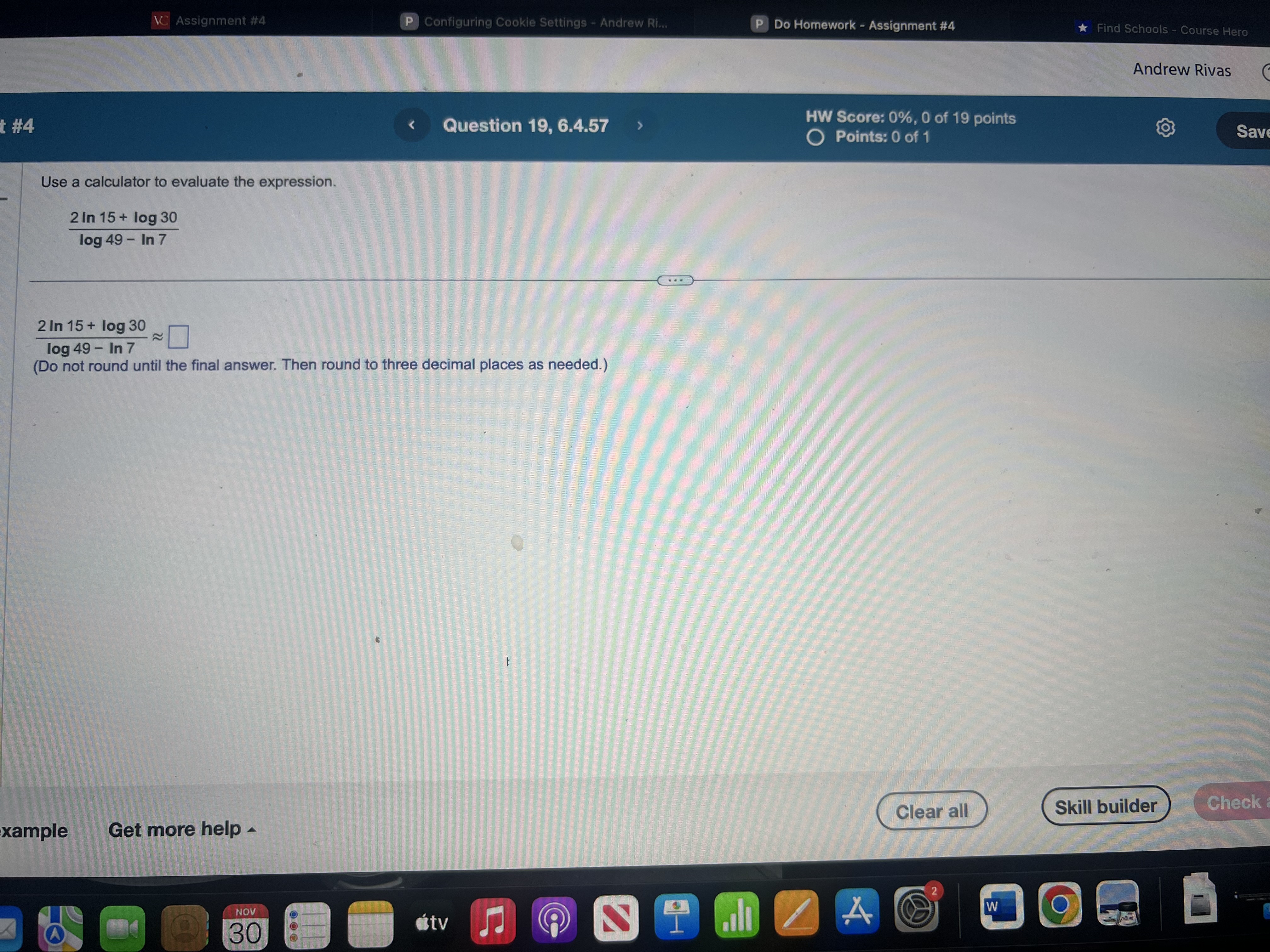 ege.edu V Assignment #4 P Configuring Cookie