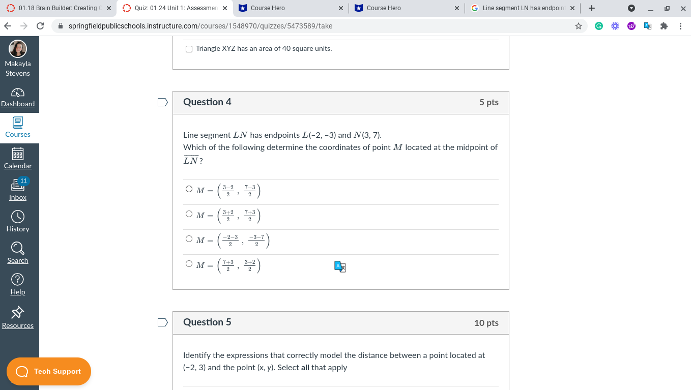 01.18 Brain Builder: Creating C X Quiz: 01.24