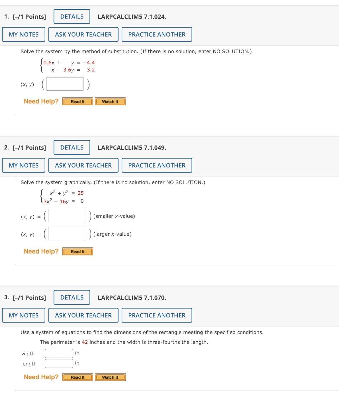1. [-/1 Points] DETAILS LARPCALCLIM5 7.1.024. MY