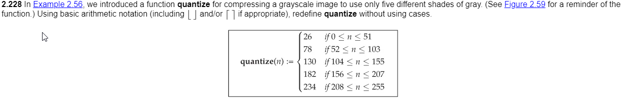 Thank You 2.228 In Example 2.56, we introduced a
