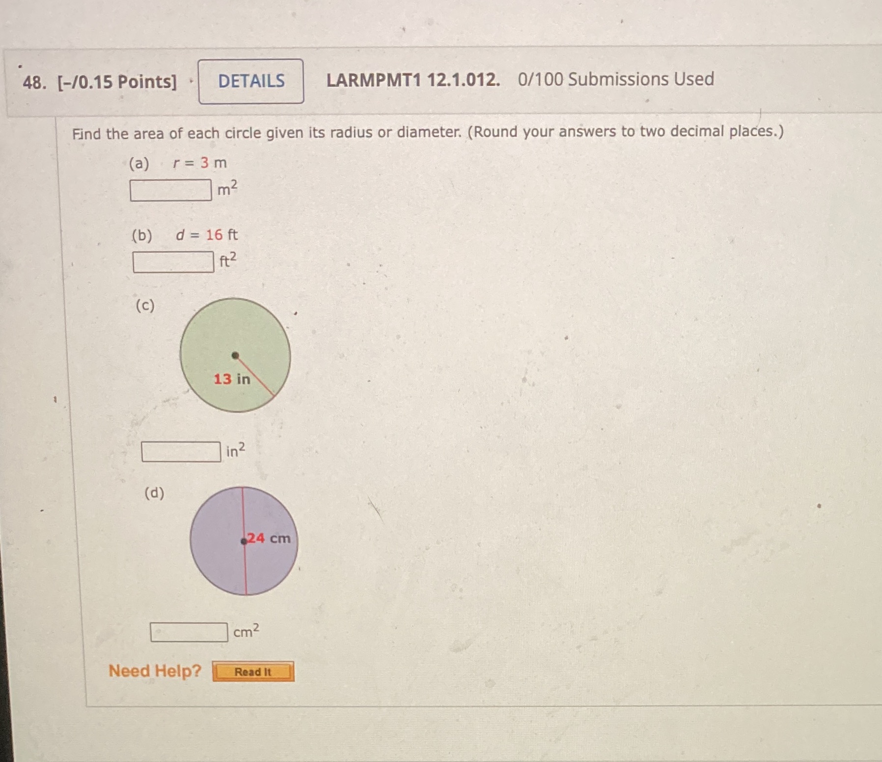 48. [-/0.15 Points] DETAILS LARMPMT1 12.1.012.