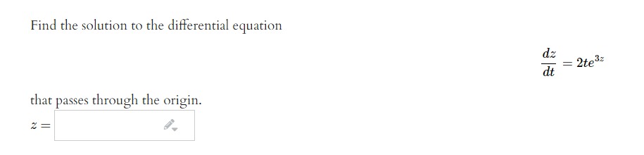 This comes from the textbook Differential