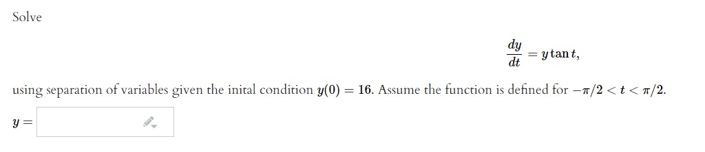 This comes from the textbook Differential