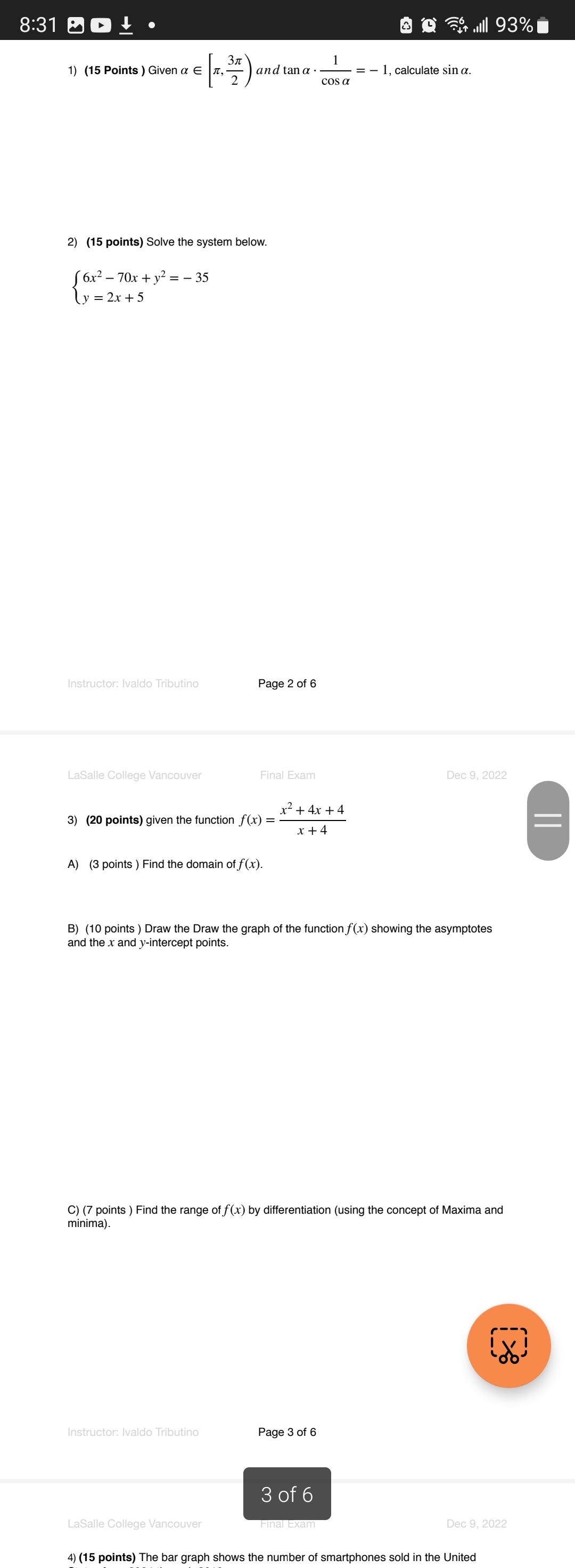 Please solve first 3 questions II I J o E o E B m