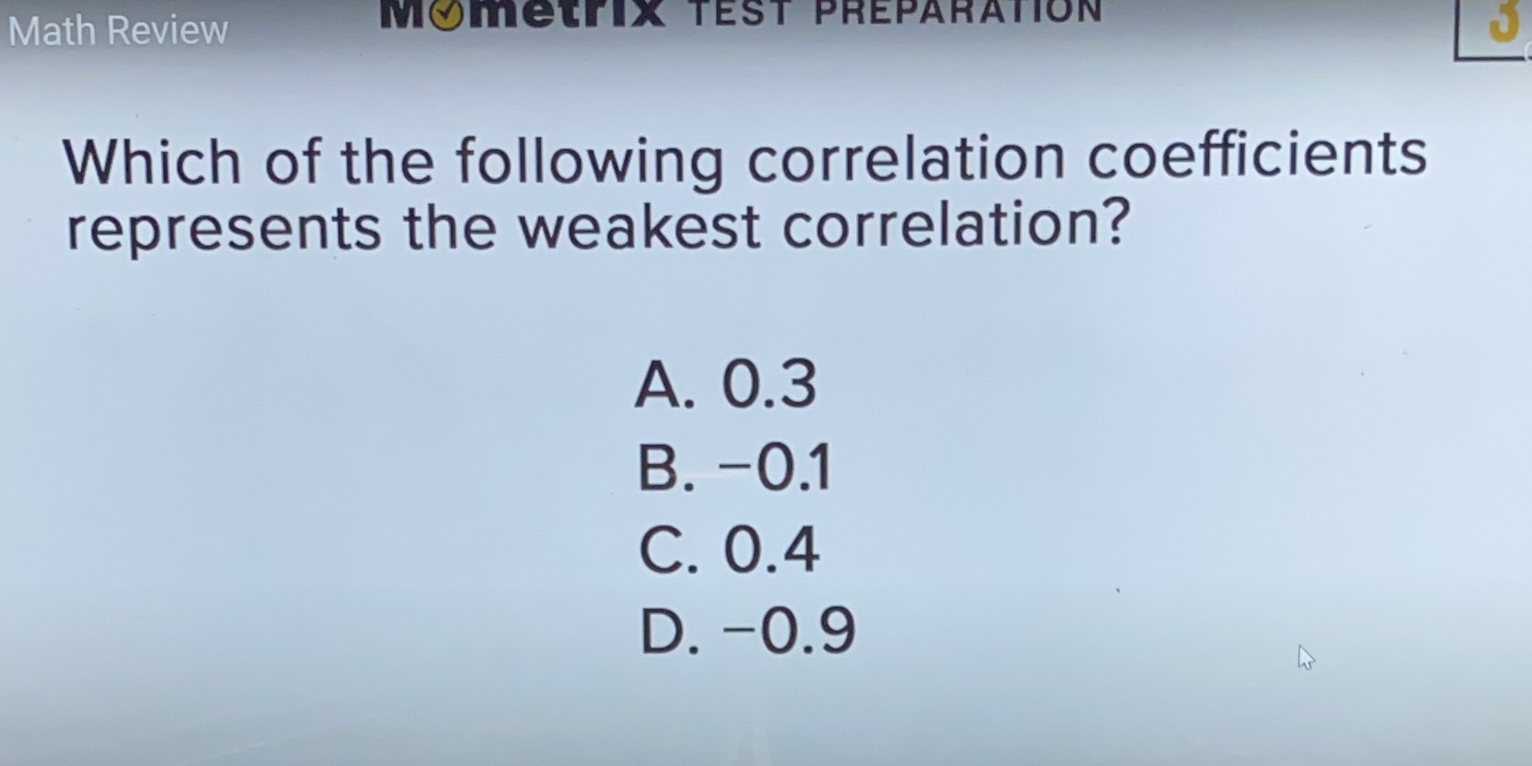 Pls explain it Math Review Mometrix TEST